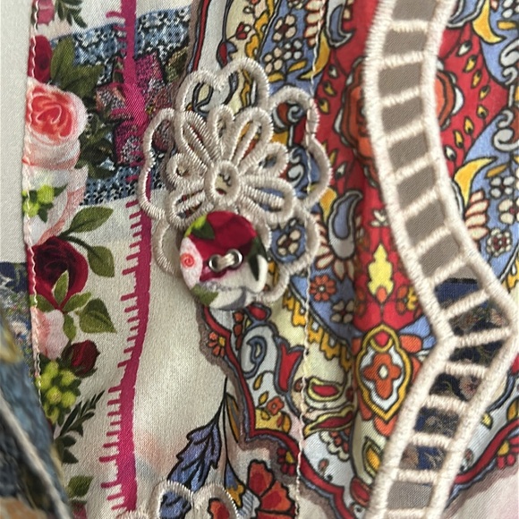 JOHNNY WAS Stano Monroe tunic M - Picture 7 of 16